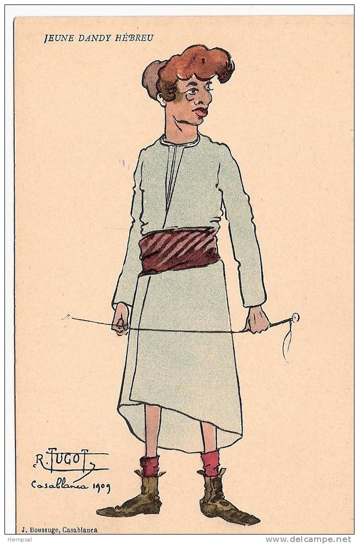 CARTE POSTALE  -  PAR  L'ILLUSTRATEUR    R .TUGOT     ANNEE  1909 - Humor