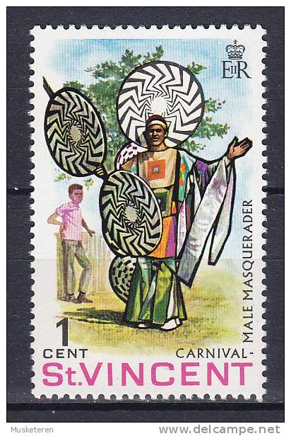St. Vincent 1969 Mi. 243     1 C Carnival On St. Vincent MNH** - St.Vincent (1979-...)