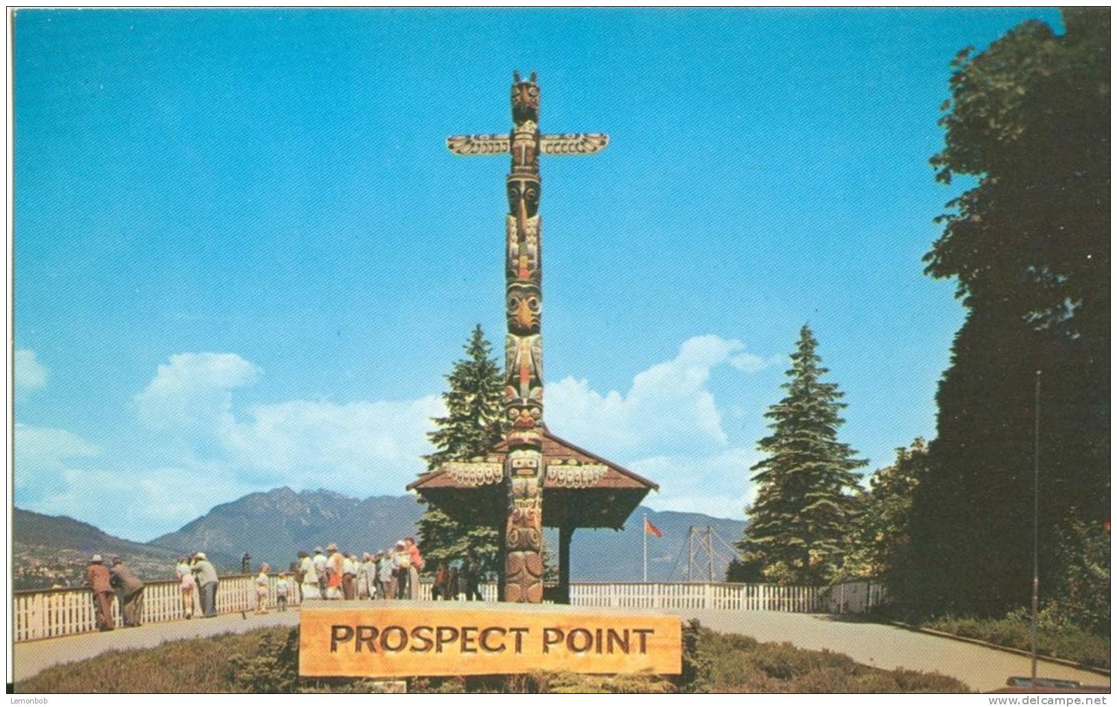 Canada – The Lookout At Prospect Point, Stanley Park, Vancouver BC, Unused Postcard [P4908] - Vancouver