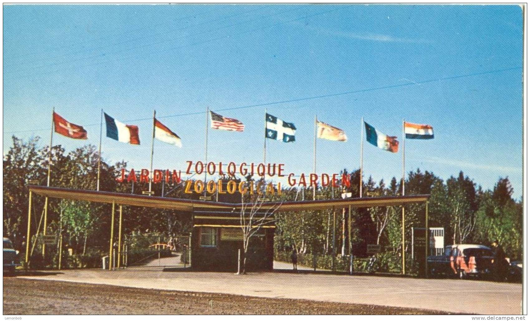 Canada – Entrance To Zoo, Granby, Que 1960 Used Postcard [P4920] - Granby