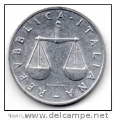 ITALIA 1 LIRA 1957 - 1 Lire