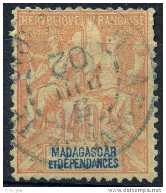 Madagascar (1896) N 37 Obt - Altri & Non Classificati