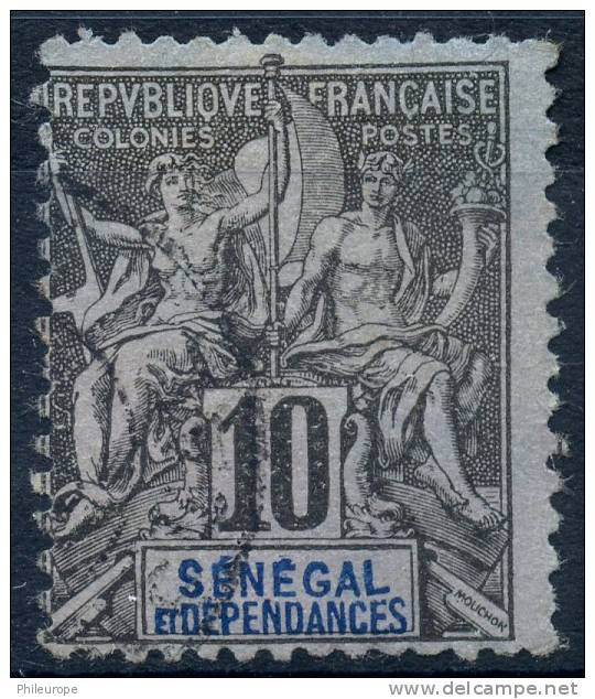 Sénegal (1892) N 12 Obt - Other & Unclassified