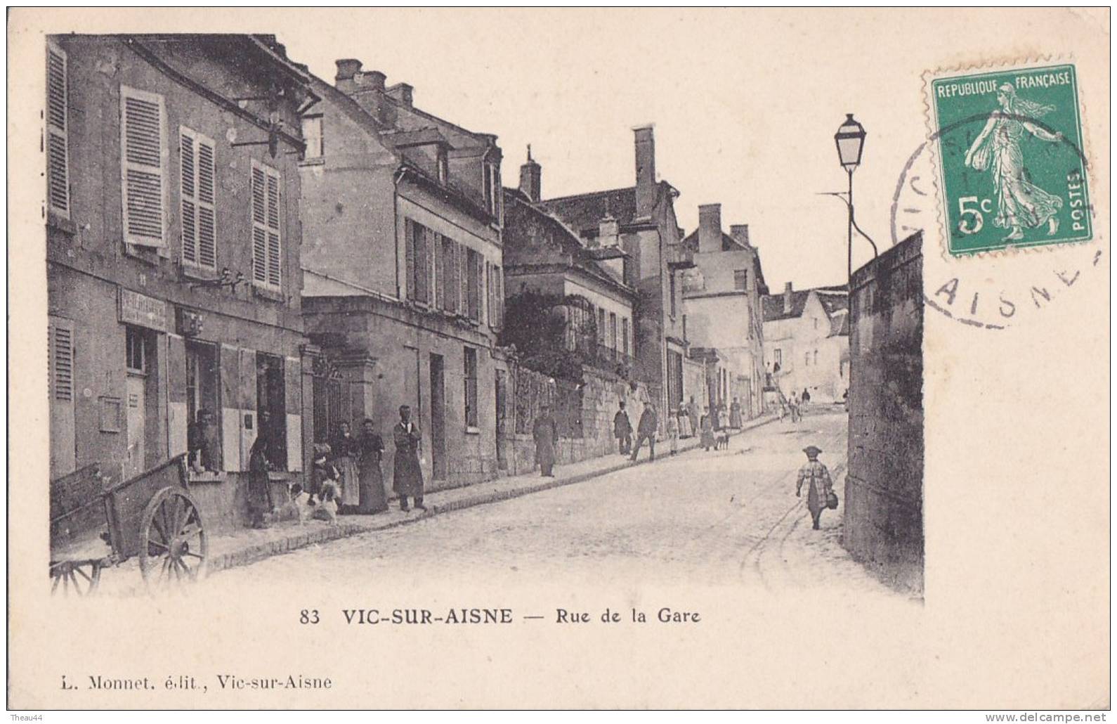 83   -   VIC-sur-AISNE   -   Rue De La Gare - Vic Sur Aisne