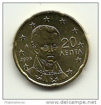 2005 - Grecia 20 Centesimi ---- - Grèce