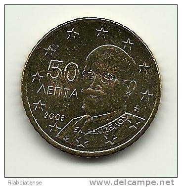 2005 - Grecia 50 Centesimi ---- - Griechenland