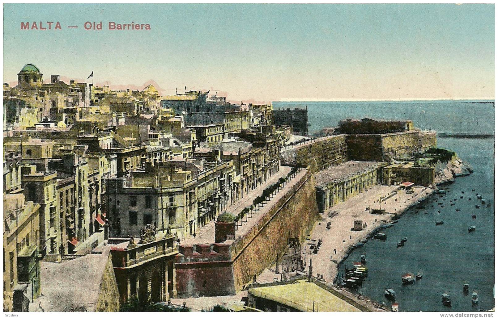 MALTA - OLD BARRIERA - Malte