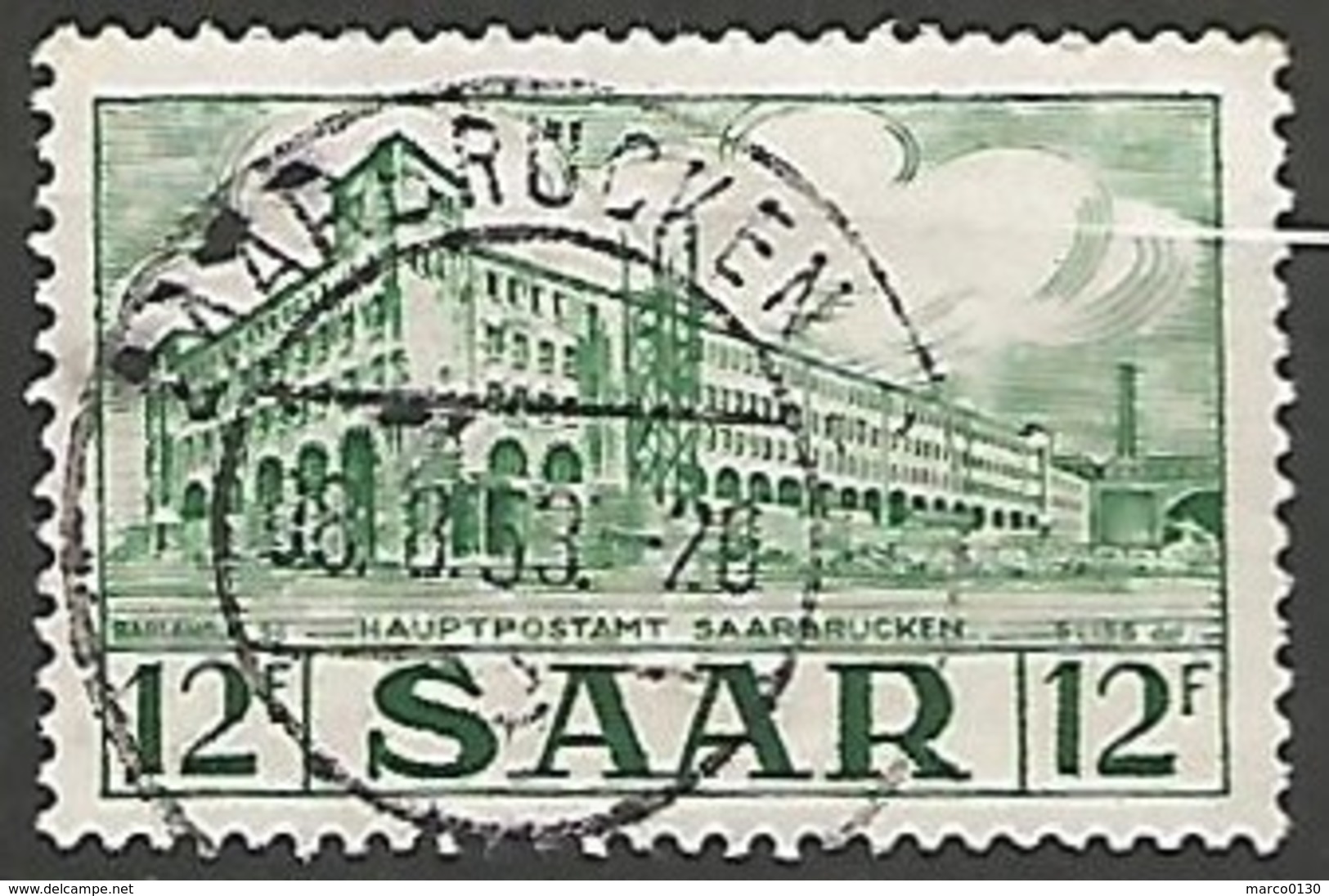 SARRE  N° 312 OBLITERE - Used Stamps