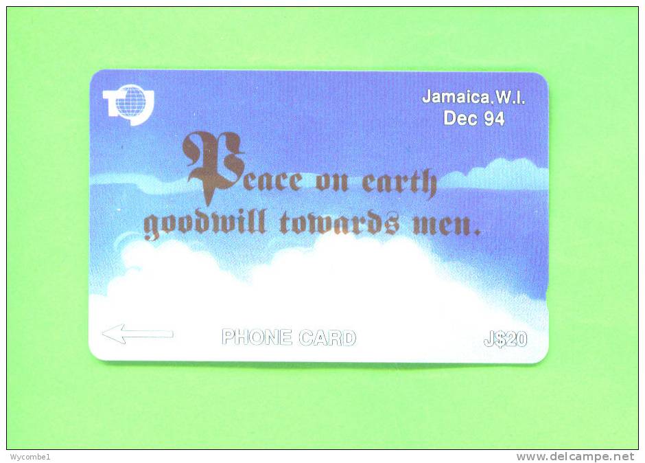 JAMAICA - Magnetic Phonecard/Christmas - Jamaïque