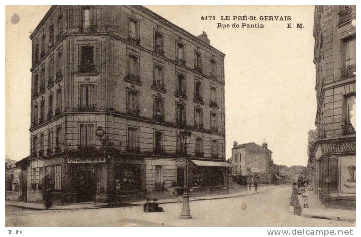 LE PRE-SAINT-GERVAIS RUE DE PANTIN CAFE - Le Pre Saint Gervais