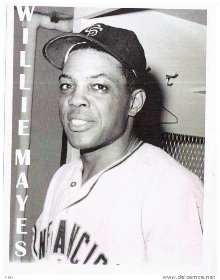 USA BASEBALL WILLIE MAYS  EN ENTERO POSTAL PERSONALIZADO DE FINLANDIA CIRCULADO - Baseball