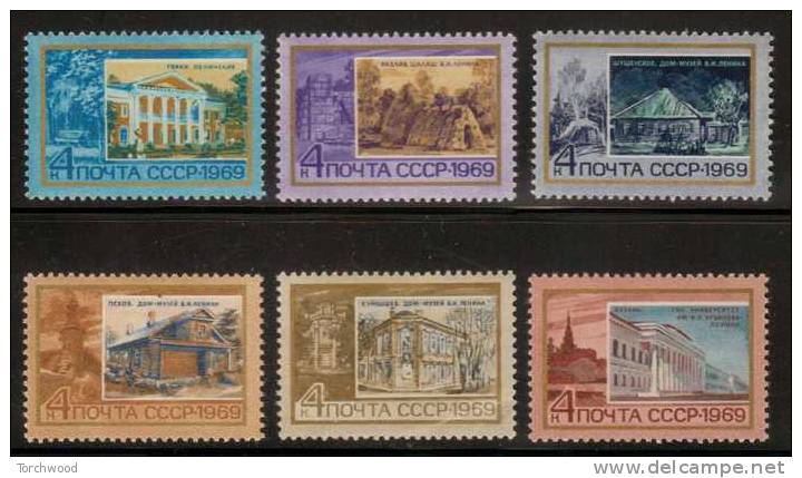 Russia   3582-7,  Og  Nh - Unused Stamps