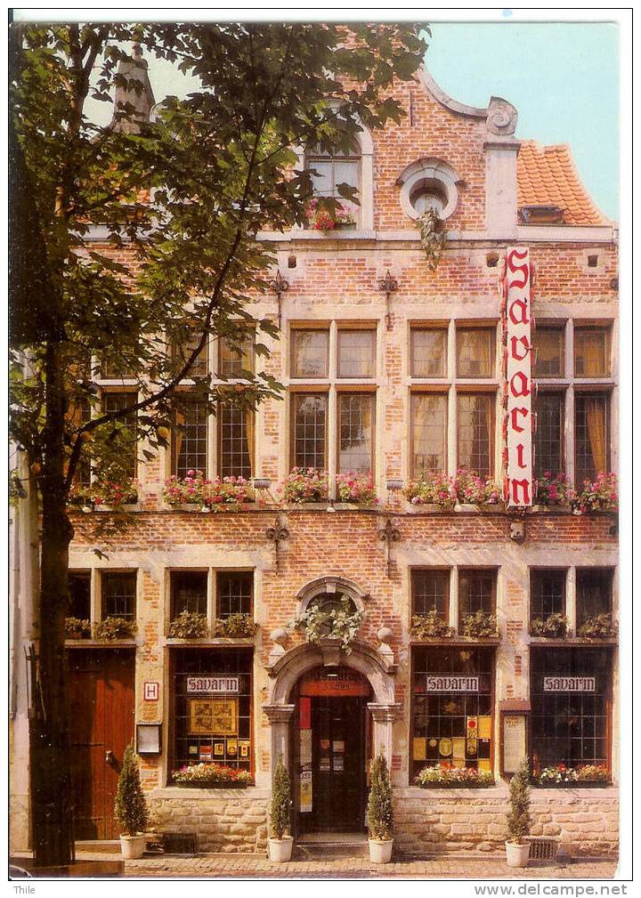 BRUXELLES - Restaurant "Savarin" - Rue Des Bouchers - Pubs, Hotels, Restaurants