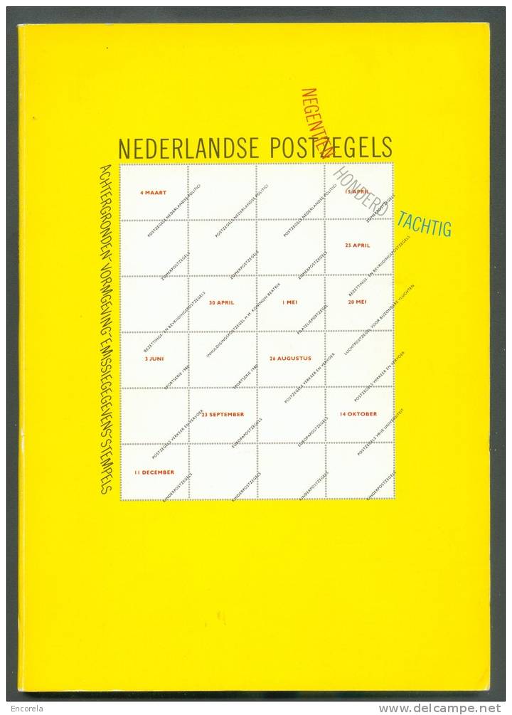 Nederlandse Postzegels 1980 , PTT, ´s Gravenhage, 1980, 87 Pp.  Etat Neuf/Nieuw - 6906 - Other & Unclassified