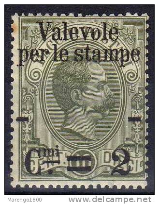 ITALIA 1890 - Sovrastampati 2 C. Su 10 C. **    (g1440a) - Nuevos