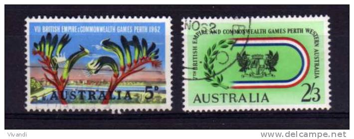 Australia - 1962 - 7th British Empire & Commonwealth Games - Used - Oblitérés