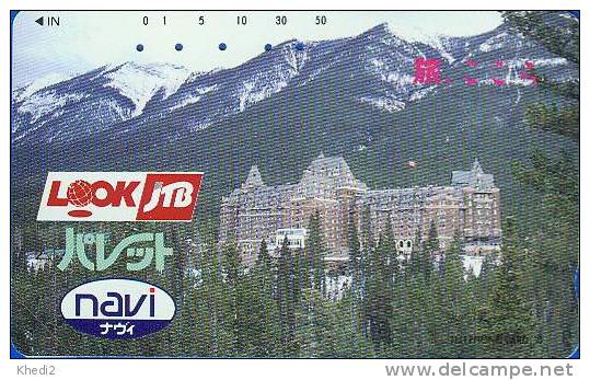 Télécarte Japon / 290-13953 - JTB - Paysage De Montagne - Mountain Japan Phonecard - Gebirgslandschaft Telefonkarte - 68 - Mountains