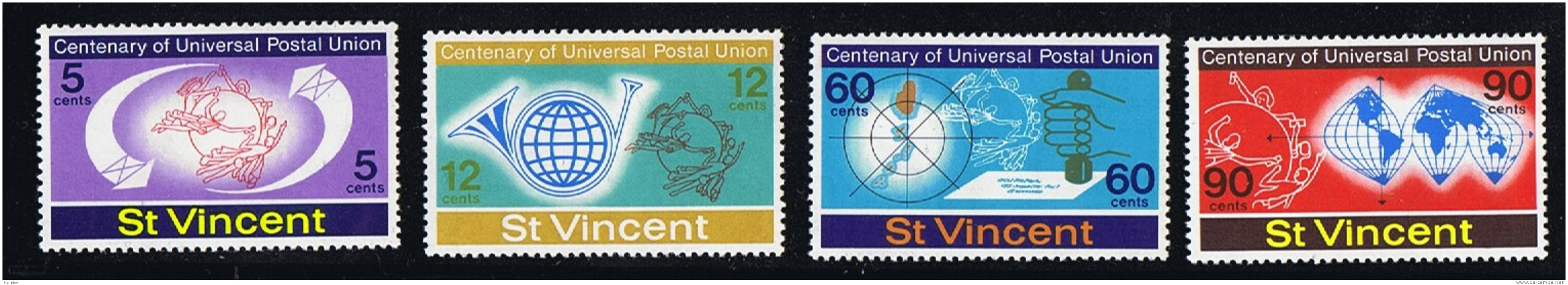 ST VINCENT  1974   UPU Centenary  MNH ** - St.Vincent (...-1979)