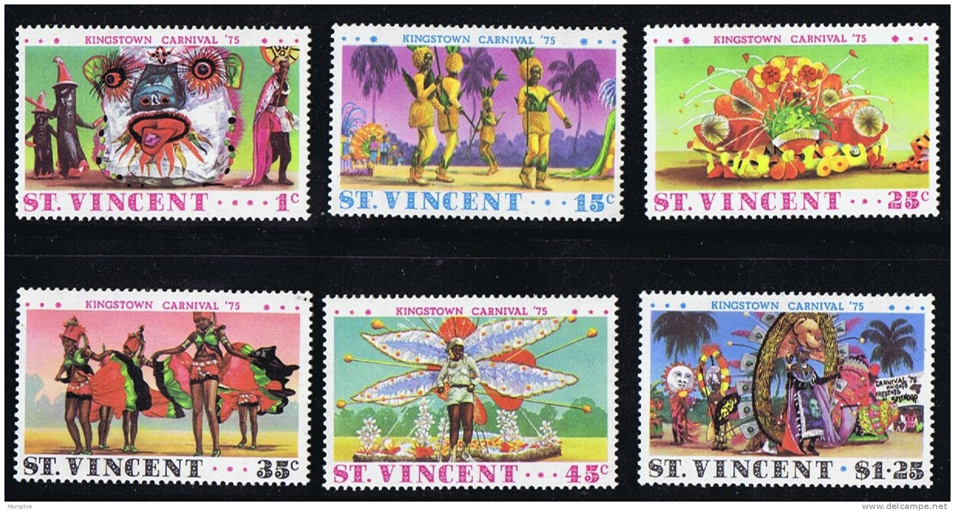 ST VINCENT  1975  Kingstown Carnival  MNH ** - St.Vincent (...-1979)