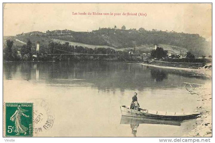 Ain : Réf : 01-140 : Briord : Les Bords Du Rhône - Non Classés