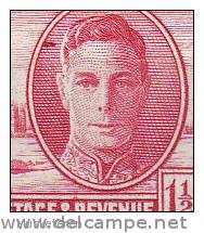 British Solomon Islands 1946 Mi. 73    1½ P ERROR VARIETY "Red Spot At Head" Of King George VI. Victory MH* - British Solomon Islands (...-1978)