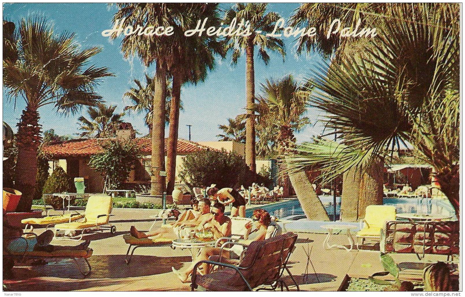 CPSM Palm Springs Horace Heidt´s Lone Palm Hotel - Palm Springs