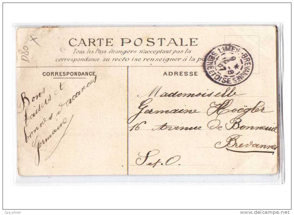 80 BOIS DE CISE (Ault Onival) Cotes Des Mouettes, Villas, Ed Loret, 1907 - Bois-de-Cise
