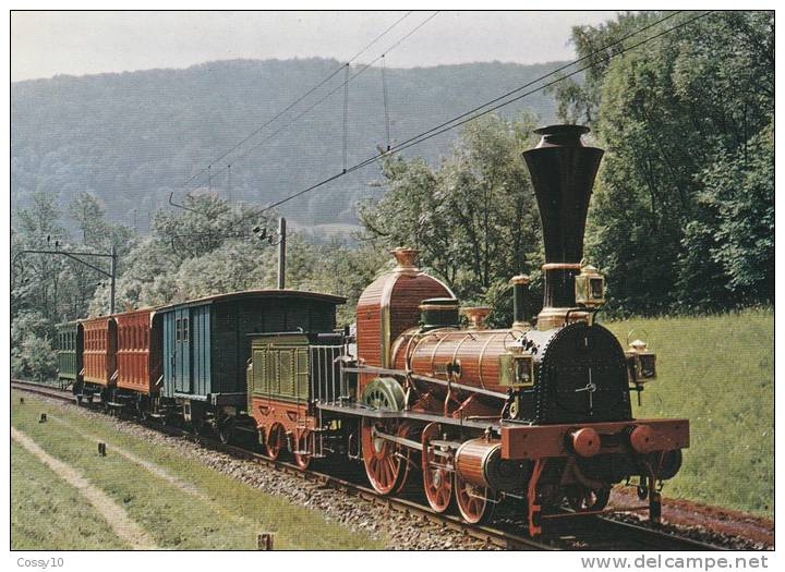 CARTE POSTALE  TRAIN - Ferrocarril