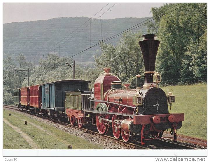 CARTE POSTALE  TRAIN - Bahnwesen