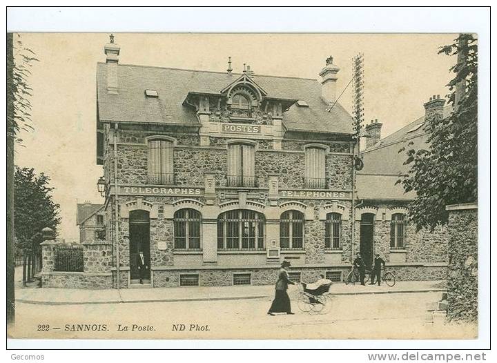 CPA 95 - SANNOIS--La Poste-- - Sannois