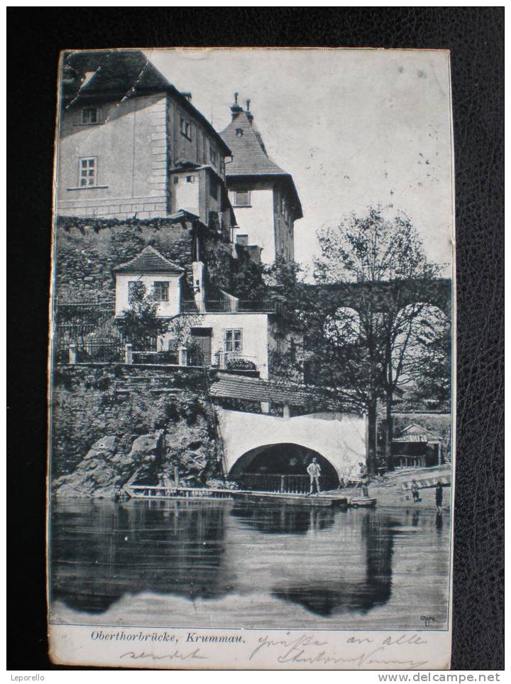 AK KRUMMAU Krumlov 1899   /  D*1987 - Sudeten