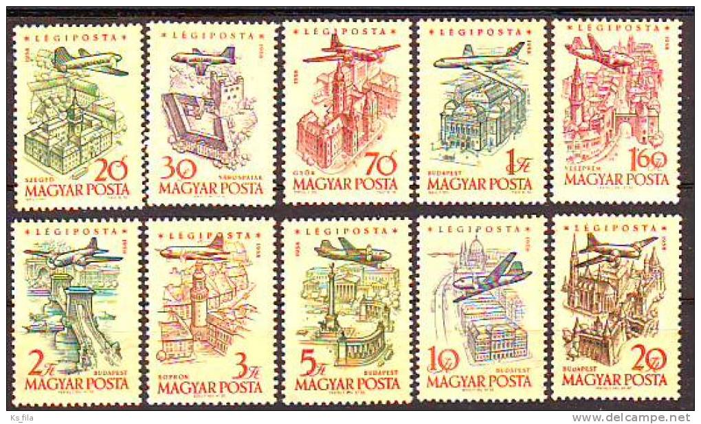 HUNGARY - 1958. AIR (VI.) - MNH - Neufs