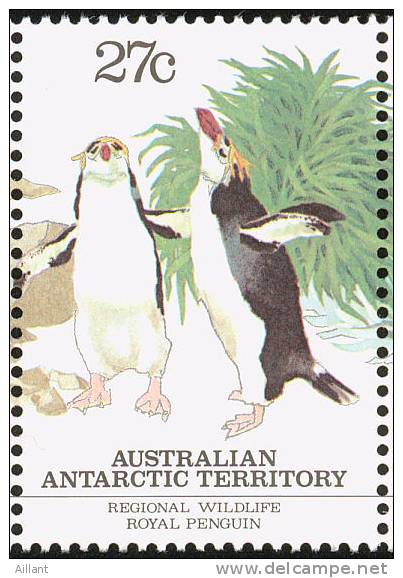 Antartique Australien. Australian Antartic Territory. Royal Penguin;. ** - Pingouins & Manchots