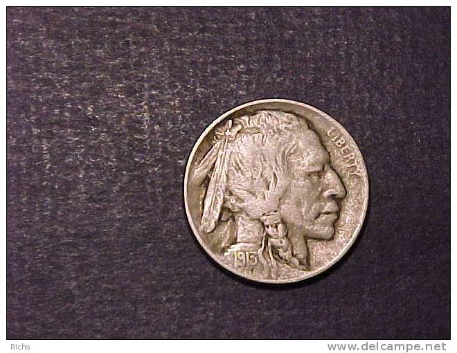 1913-P Buffalo Nickel - 1913-1938: Buffalo