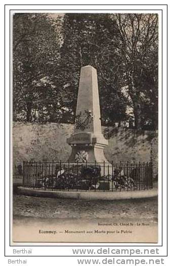 72 ECOMMOY - Monument Aux Morts Pour La Patrie - Ecommoy