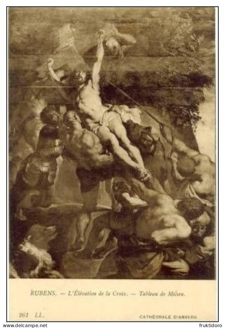 AK Peter Paul Rubens Paintings - Silverware - The Elevation - Het Steen - Samson And Delilah - Collezioni E Lotti