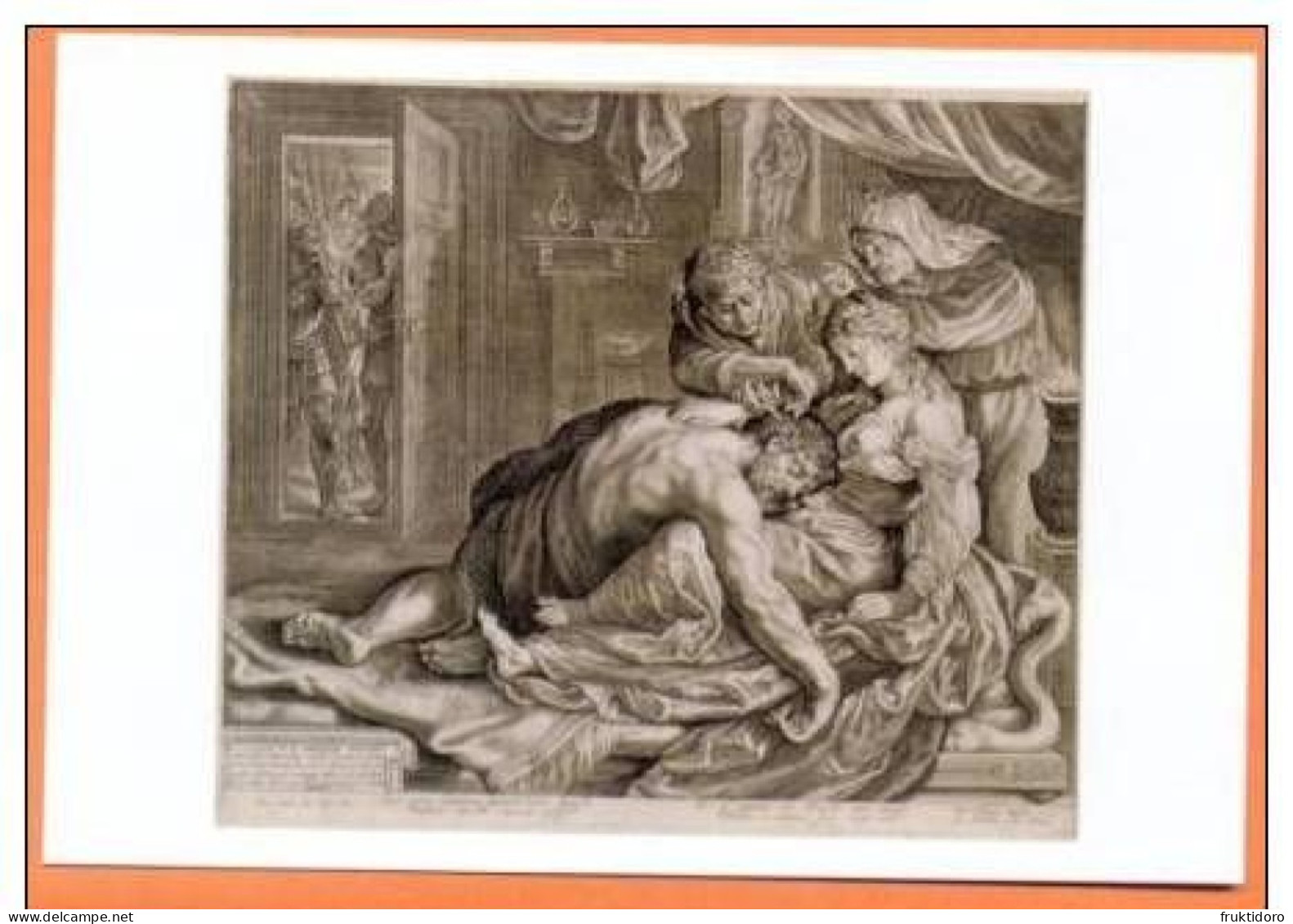 AK Peter Paul Rubens Paintings - Silverware - The Elevation - Het Steen - Samson And Delilah - Sammlungen & Sammellose