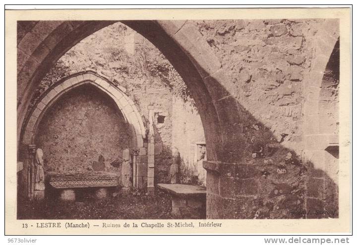 Lestre Quineville - Ruines De La Chapelle St-Michel - Autres & Non Classés