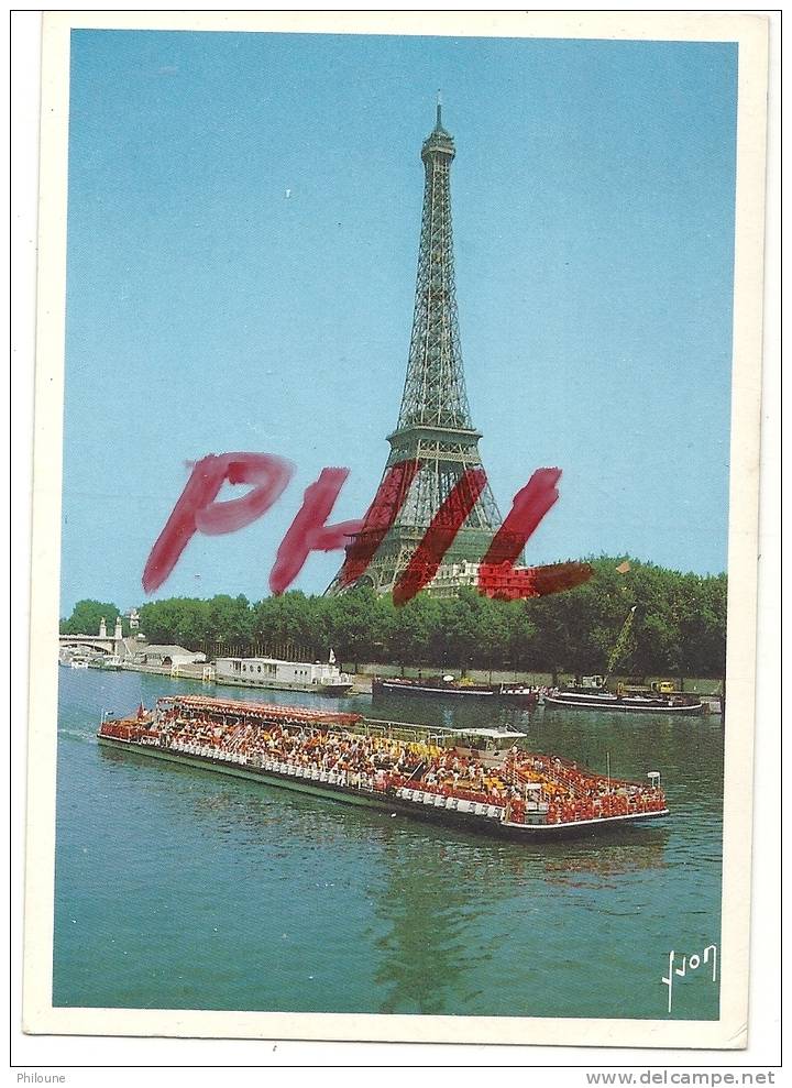 "Couleurs Et Lumière De France" - Paris, La Tour Eiffel Et La Seine, Ref 1107-640 - Tour Eiffel