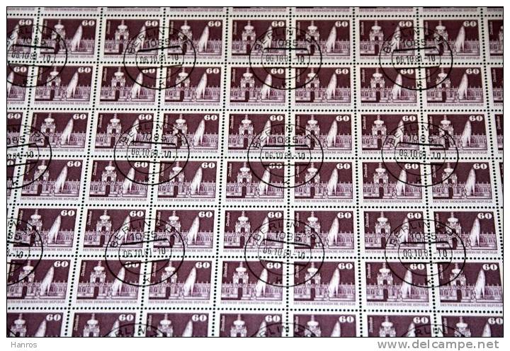 Bogen, 1980, Bauten, 60 Pfg., Minr.2649, X  100 Marken - Andere & Zonder Classificatie