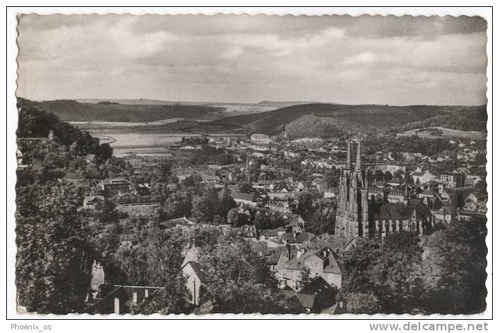 GERMANY - MARBURG An Der Lahn, Panorama, 1959. - Marburg