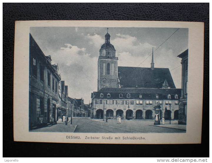 AK DESSAU Zerbsterstrasse Ca.1940  /  D*2085 - Dessau