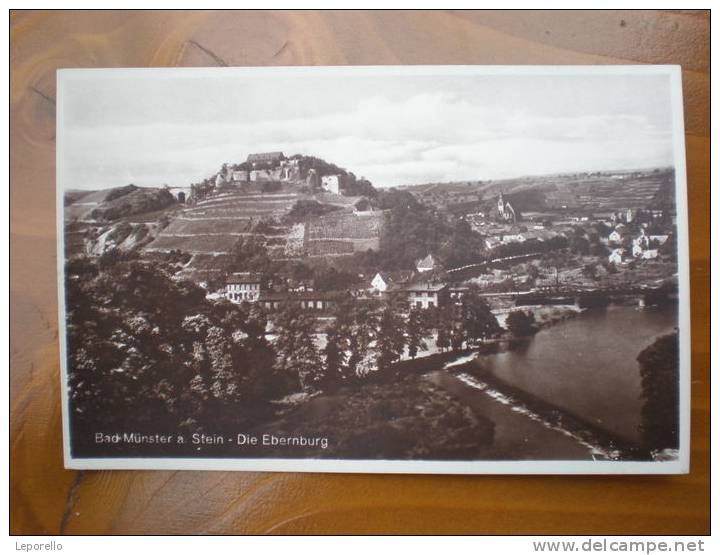 AK BAD MÜNSTER Ca.1930  /  D*2086 - Bad Muenster A. Stein - Ebernburg