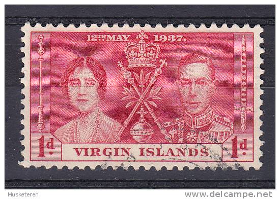 British Virgin Islands 1937 Mi. 69     1 P King George VI. Coronation - British Virgin Islands