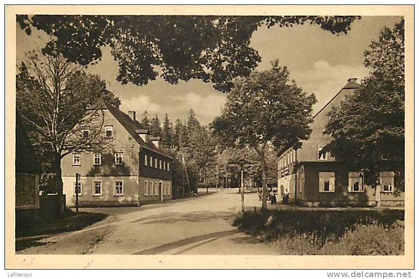 Allemagne -ref 334- Jagerhaus Bei Schwarzenberg - Post Breitenbrunn I Erzgeb - Carte Bon Etat - - Breitenbrunn