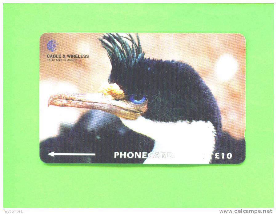 FALKLAND ISLANDS - Magnetic Phonecard/Bird/King Cormorant (229CFKA) - Falkland