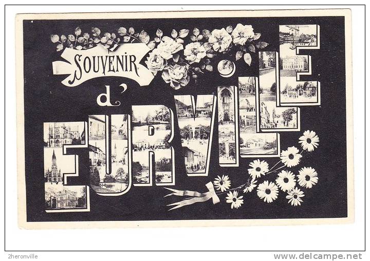 CPA -  52 - EURVILLE - Souvenir D'EURVILLE - Multivues - Sonstige & Ohne Zuordnung