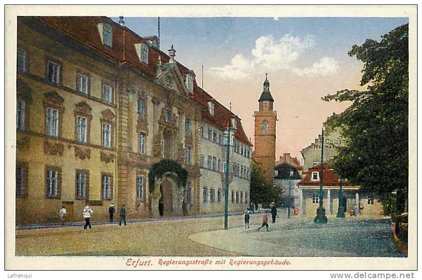 Allemagne -ref 300- Erfurt   - Carte Bon Etat - - Erfurt