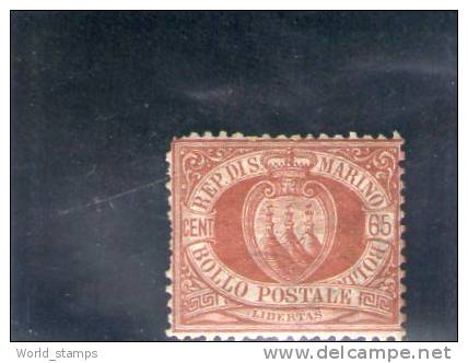 SAN MARINO 1892-4 * - Nuevos