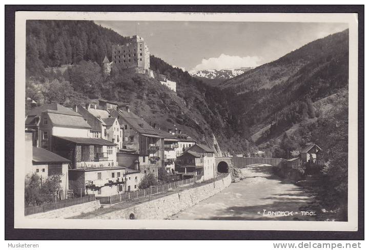 Austria PPC Landeck Tirol Sonder Stempel LANDECK 1931 To Denmark Echte Real Photo Véritable (2 Scans) - Landeck